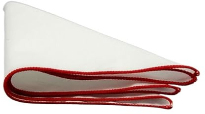Väska för män, fyrkantig bomullshandduk för män, 3 delar, vit ficka, bal, semesterfest, Hankies 23 cm