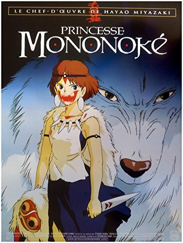 Affiche du Film Princesse Mononoke - Poster cinematografico Originale, Piccolo Formato (53x40 cm Arrotolato), Hayao Miyazaki