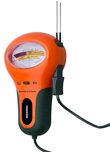 Testeur de qualité d'eau piscine pH et teneur en Chlore électronique câble 120 cm
