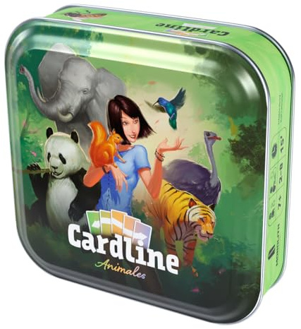 Monolith | Cardline Tiere | Kartenspiel | Ab 7 Jahren | 2 bis 8 Spieler | 15 Minuten pro Spiel | Deutsch