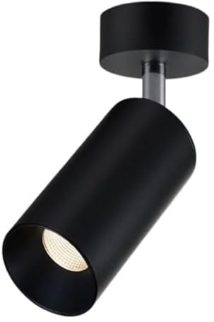 Modern Home Surface Mounted Spotlights, 12W LED Living Room Household Photos, COB Tube Lights, Small Hill Wall Washing Lights, Clothing Store Ceiling Mounted, Corridor Balconies, Foyer Spotlights(Dark