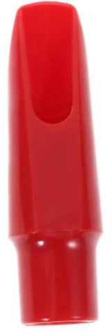 TOYANDONA Bocchino per Sassofono Contralto in ABS Rosso Testa Professionale per Musicisti Principianti e Amatori Strumenti Standard