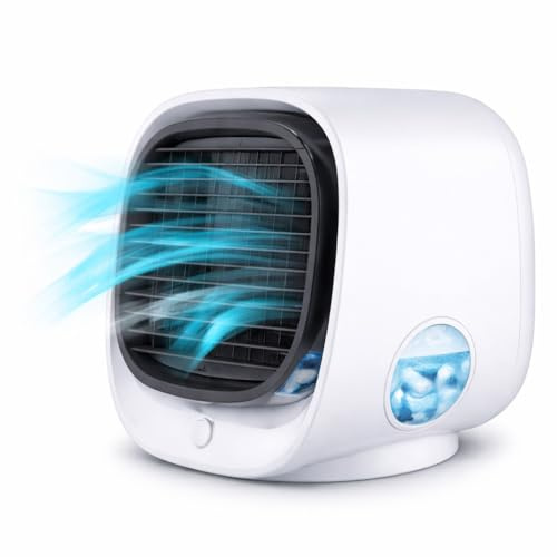 AiraBreeze™ Mini luftkonditionering, luftkylare, bärbar fläkt, sovrum, tyst