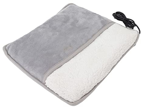 HUSHUI Elektrisk Fotvärmare Mjuk Avtagbar Tvättbar USB Uppvärmd Fotskydd för Winter Cozy Comfort 1 Enhet