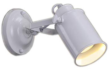 YUENSLIGHTING Applique Loft,Blanc,Applique Murale Haut/Bas/Gauche/Droite, Plafonnier Moderne/Spot/Spot E27 Max. 60W 230V, Lampe de salon,Spot de plafond, Spot mural,Spot de plafond,Réglable