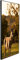 Ecowelle Infrarotheizung mit Bild | 750 Watt | 60x120 cm | Infrarot Heizung| | Made in Germany| b 104 Hirsch