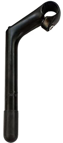 F Fityle Fahrradvorbau Lenkervorbau 22, steigt Aluminiumlegierung für Fahrrad Cruiser Bikes Comfort Bikes, Schwarz