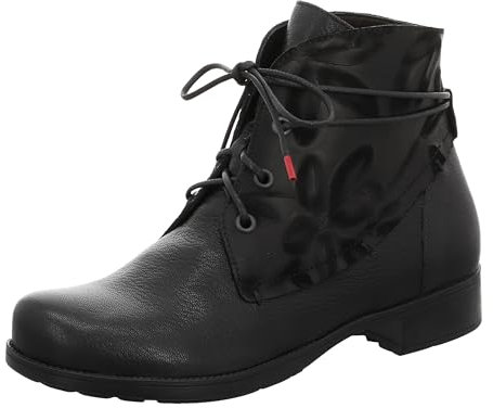 THINK! Damen Denk nachhaltige Chelsea-Stiefel, Schwarz/Kombi 0020, 41 EU
