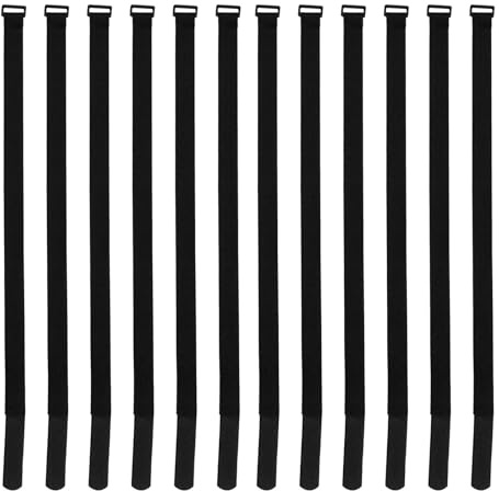 SUPVOX 12pièces Lot de Sangles pour Parasol De Jardin Fixation Réglable Et Anti-Vent pour Parasol De Terrasse Sangles De Sécurité Réutilisables pour Housse De