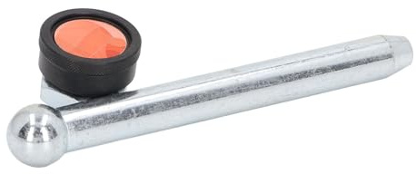 Chrees Totalstationsprismamätningsprisma 16 Cm Polprisma med 25,4 Mm K9 Optiskt Glas och Aluminiumlegering för Undersökning Av Järnvägstunnelgruvor i Branta Sluttningar