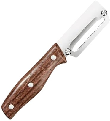Pelador De Verduras - Herramienta Ergonómica De Acero Inoxidable, Herramienta De Pelado De Zanahorias Y Patatas, Gadget De Preparación De Alimentos De Cocina | Enchufe Con Hoja Aguda