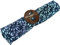 GURU SHOP Bali Batik Sarongkleid, Wickelrock, Sarong, Strand Tuch mit Sarongschnalle, Herren/Damen, Design 2/blau, Synthetisch, Size:One Size, 160x100 cm