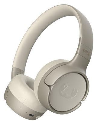 Fresh 'n Rebel Code Fuse, Casque Bluetooth sans Fil Supra-Aural, 30h D'Autonomie, avec Microphone et Assistant Vocal, Commandes de Volume et Boutons de Lecture/Pause, Pliable (Silky Sand)