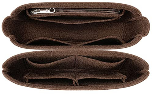 banbeln Pochette Métis YMXD039-NEW Damen Taschen-Organizer-Einsatz für Rucksack, Tragetasche, große Innentasche, Kaffeebraun