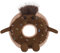 Apricot Lamb Schokoladen Donut Essen Plüschtiere für Kinder, weiche niedliche Kuscheltier für Baby Mädchen und Jungen, Flauschige Donut Essen Rosa 12 cm