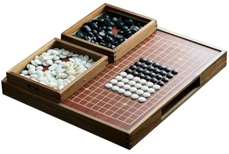 Imitation Jade Schach Go Board Set, Erwachsene Schublade Go Set, Klassisches Strategie-Brettspiel
