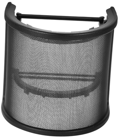 DOITOOL Filtro Pop Per Microfono Forma Di u Parabrezza Antivento Per Microfono Portatile Protezione Antiriflesso Per Registrazione Audio Chiara