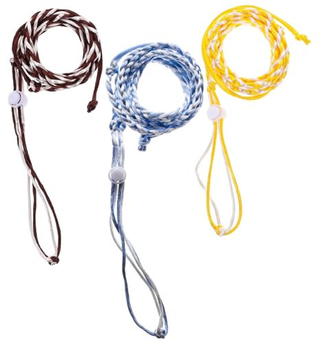 COLLBATH 3stücke Kaninchenleine Für Draußen Hamster-zugseil Eichhörnchen-führleine Meerschweinchen-Seil Hasen-laufleine Hergestellt Aus Hochwertigen Materialien Atmungsaktiv Bequem