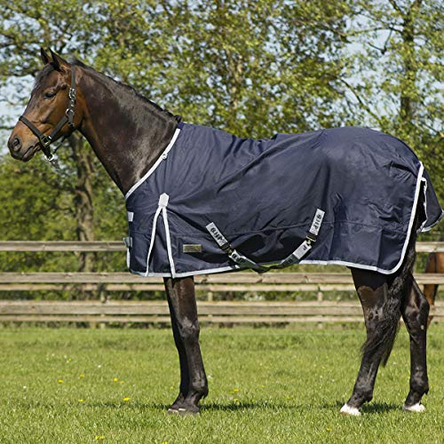 QHP Manta Impermeable y Polar para Caballos Turnout 300g