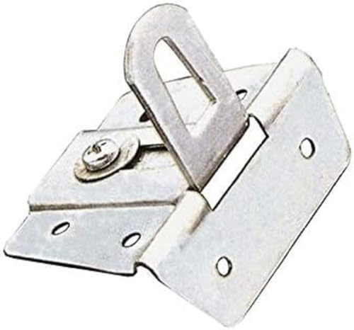 Amig - Crochet Réglable pour Meubles | Acier Inoxydable | Facile à Installer | Pour Armoires et Modules Suspendus | Compatible Cuisine et Salle de Bain, Multicolore, Acier Zingué