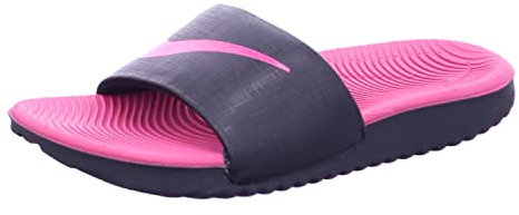Nike Kawa Gymnastics Shoes, Black/Vivid Pink, 1 UK