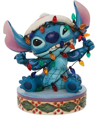 Enesco Jim Shore Stitch In Lights Figurine