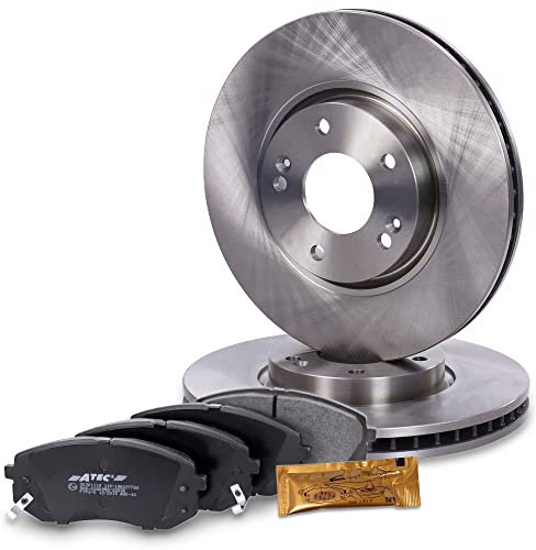 ATEC Germany Set freni asse anteriore incl. dischi freno Ø 300 mm ventilati + pastiglie freno anteriori Compatibile con HYUNDAI ix35 (LM, EL, ELH), KIA SPORTAGE III (SL)