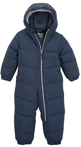 firstinstinct by killtec niños Mono/traje para la nieve con aspecto de plumón y capucha FIOW 32 MNS ONPC, dark blue, 98, 38897-000