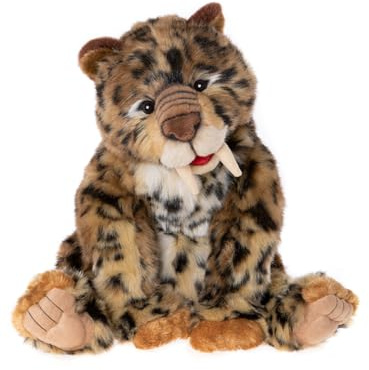 Charlie Bears – Fang | 2023 Sabre Tooth Tiger Bearhouse Teddy Bear Cute Soft Paws Stuffed Animal Handmade