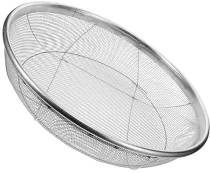 Yardwe Setaccio Maglie Fini Per Terreno Da Giardino Setaccio in Acciaio Inossidabile Per Terreno Per Giardinaggio Facile Da Pulire e Risciacquare Acqua