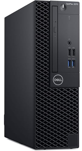 Dell Ordinateur de Bureau OptiPlex 3070 SFF, processeur Core i5-9400, 16 Go de RAM, SSD de 240 Go, Windows 11 Pro (reconditionné)
