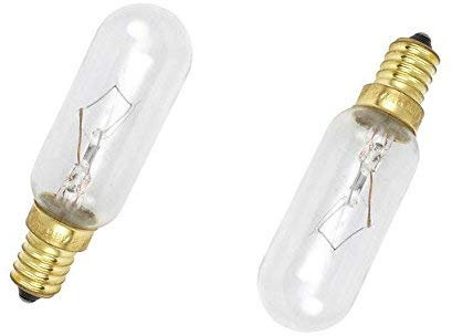 Pack of 2 40W 240V Cooker Hood Bulbs Replacement Universal Small Screw Cap E14