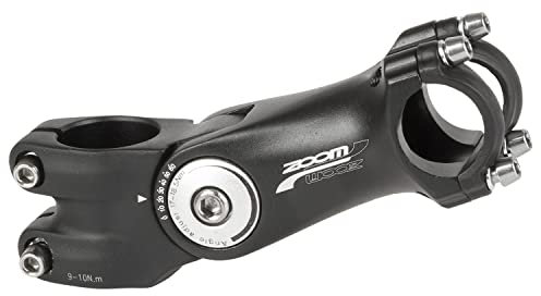 P4B | Ahead Vorbau - verstellbar von 0-60° | 1 1/8 (28,6) für 25,4 mm Klemmung | 2-teilige Lenkerklemmung | Aluminium 3D geschmiedet | 105 mm Länge