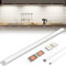 SOAIY LED dimmbare Unterbauleuchte 60CM Küche Lampe 4500mAh wiederaufladbar Schrankbeleuchtung An/Aus/Dimmen mit Handbewegung 2700K-6500K magnetische Lichtleiste für Küchenschrank Kleiderschrank