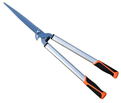 TONZN Garden Hedge Shears, Multifunctional Hedge Shears Heat Treatment Comfortable Non-slip Grip For Pruning Boxwood Tall Shrubs