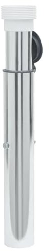 Homgoday Parasoll för trädgård, källare parasoll bas för stolpe 40-50 mm silver aluminium, trädgårdsparasoll, parasollhållare, parasollstativ