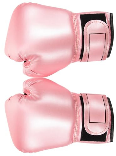VICASKY 1 Paar Boxhandschuhe Kinder, 6Oz in Pink Kinder Boxhandschuhe Set- Stilvolle Weiche Pu-Handschuhe FüR MäDchen Ideal FüR Sparring Und Boxsacktraining