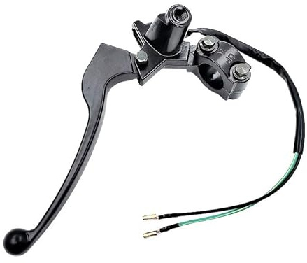 Palanca Embrague Moto Empuñadura Freno Tambor Motocicleta, Freno Delantero Trasero Conjunto De Manillar con Espejo Y Asiento Palanca De Embrague para GY6 125 Protector De Freno