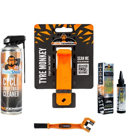 Tru-Tension | Tyre Monkey Bundle | Reifenheber | Fahrradwerkzeuge & Zubehör