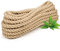 Abio Juteseil 6mm 100m Tau Seil Hanfseil Kordel Jutekordel Deko Dekoration Makramee Garn für Garten Jute Tauwerk Handlaufseil Schiffstau Schnur Paketschnur 100 Meter 6mm