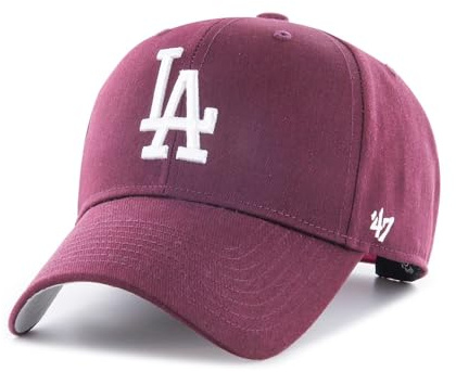'47 Los Angeles Dodgers Black MLB Most Value P. Kids Snapback Cap, Rubino, 1 anno