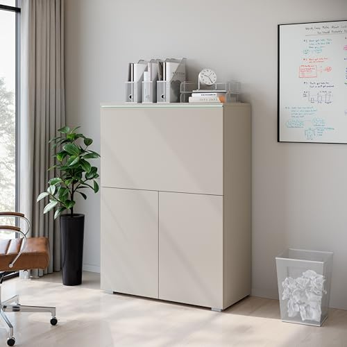 MINIO go for it - Bureau de secrétaire Veve avec Plateau Rabattable