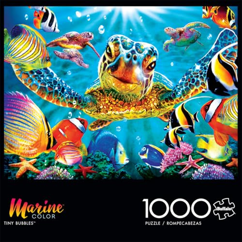 Buffalo Games - Tiny Bubbles - 1000 Piece Jigsaw Puzzle for Adults