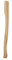 27.5 in Long Axe Handle Shaft Replacement Solid Wooden Beech Wood (70 cm)
