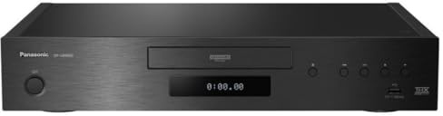 Panasonic DP-UB9000 Reference Class 4K Ultra HD Blu-ray Player with HDR10 Plus and Dolby Vision Playback (Black, ) (Renewed)