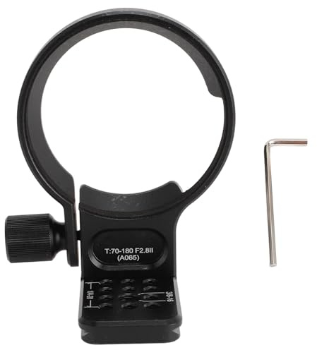Collare per Obiettivo Treppiede, Anello di Supporto in Alluminio per T70 180 F2.8 con Piastra Rapida 70 mm - Stabilità e Bilanciamento Perfetti, Compatibile Swiss, Fotografia