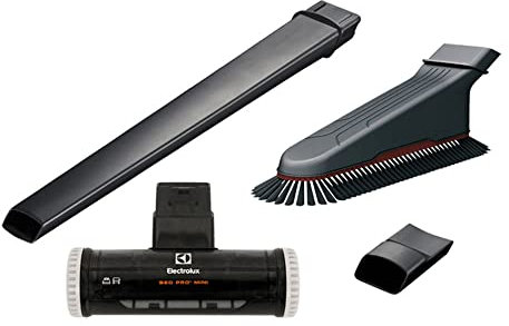 Electrolux Allergy Kit for Ergorapido, Black, Handheld Vacuum Cleaner Kit, Specialized Nozzles, HEPA Filter, Indoor Use