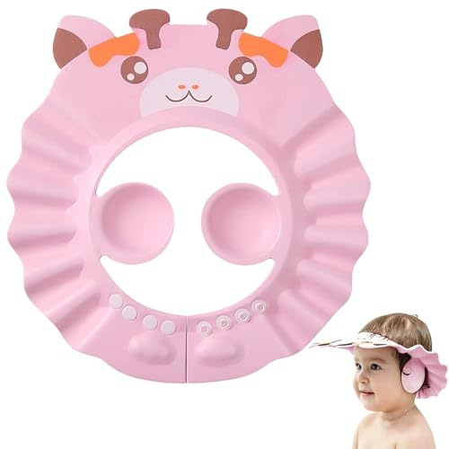 Shower Cap, Kids Shower Cap Shield, Hair Washing Aids Shampoo Cap for Toddler Hair Washing, Head Protector, Kids Hair Washing Shield, Baby Shampoo Cap
