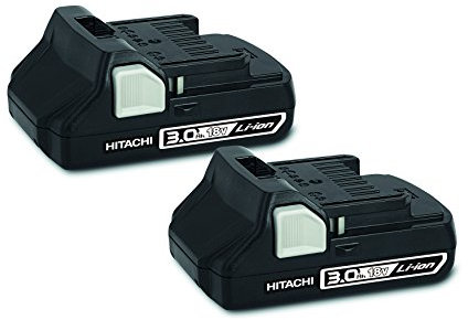 Hitachi HIKOKI Li-Ion Battery 18 V - 3.0 Ah, Pack of 1, HIKOKI BSL1830 Battery (Booster Pack)))