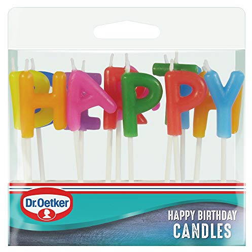 Dr. Oetker Happy Birthday Candles